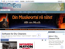 Tablet Screenshot of globalmusix.com